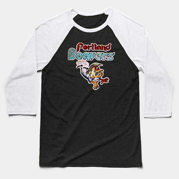 Portland Beavers Baseball Baseball T-Shirt by Kitta’s Shop